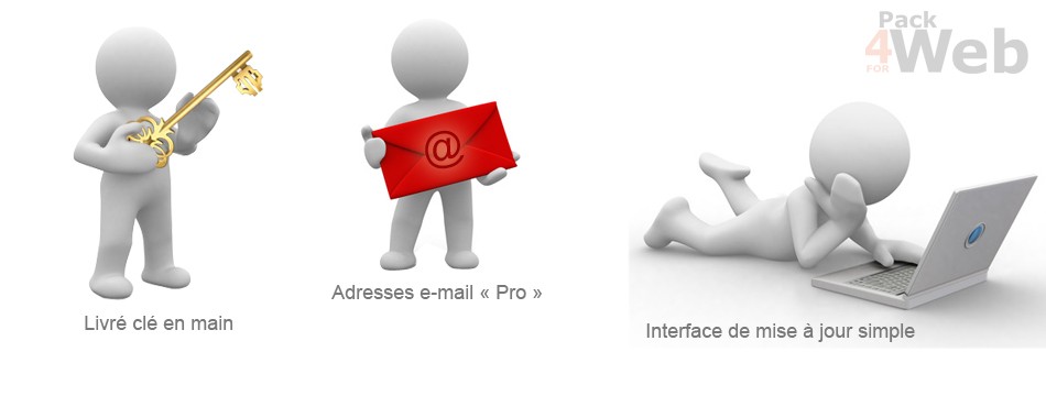 Les avantages "Pack4Web" Les avantages "Pack4Web"
